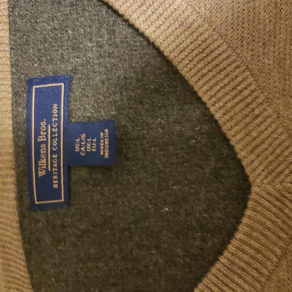 Wilkens Bros. Heritage‎ Collection Men's Sweater